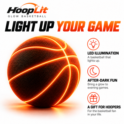 HoopLit™ Glow Basketball